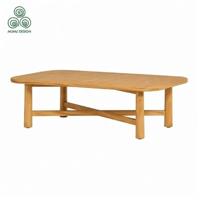Garten-Couchtisch aus Holz